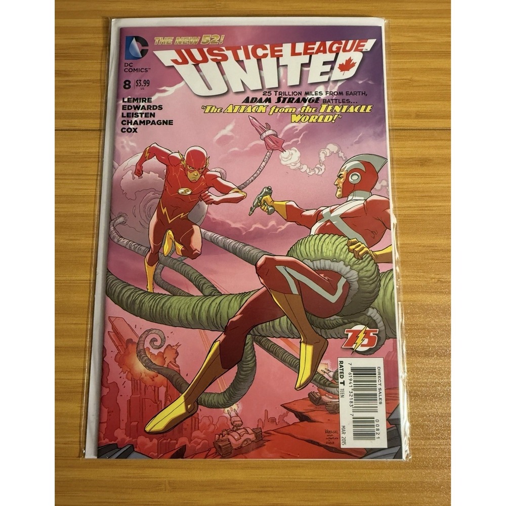 Justice League United #8 Cover 2 DC comics